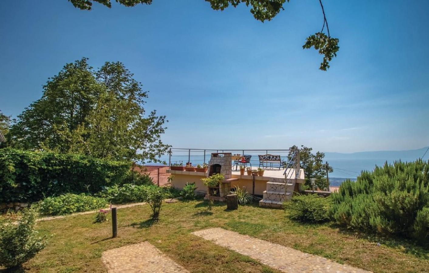 Apartment Jasna With Breathtaking Sea View, Terrace And Free Parking Hreljin Eksteriør bilde